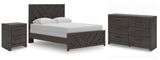 Prendonea Queen Panel Bed, Dresser and Nightstand