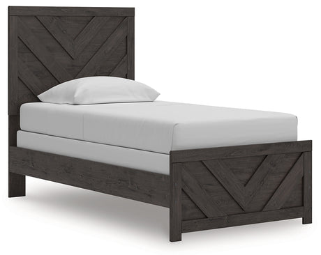 Prendonea Twin Panel Bed