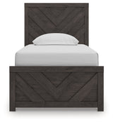 Prendonea Twin Panel Bed