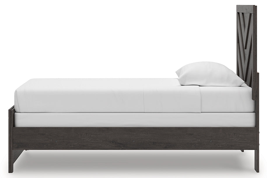 Prendonea Twin Panel Bed