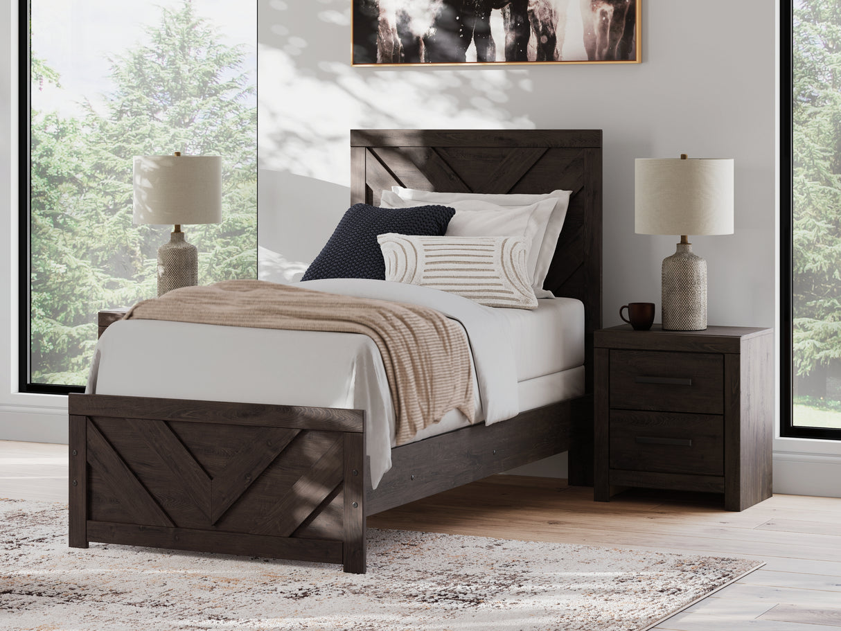 Prendonea Twin Panel Bed