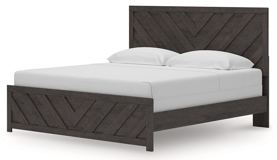 Prendonea Queen Panel Bed (Bed Size: King)