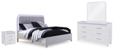 Jarlee Queen Upholstered Panel Bed (Bed Size: Queen)
