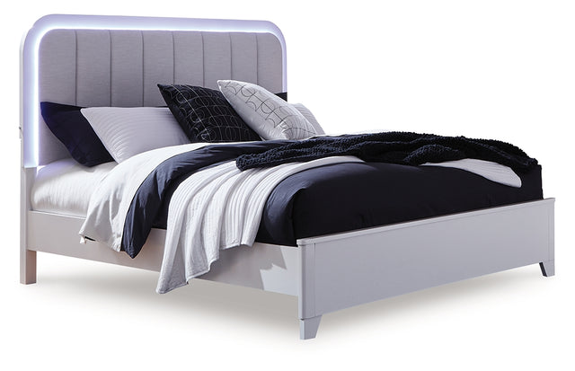 Jarlee Queen Upholstered Panel Bed (Bed Size: Queen)
