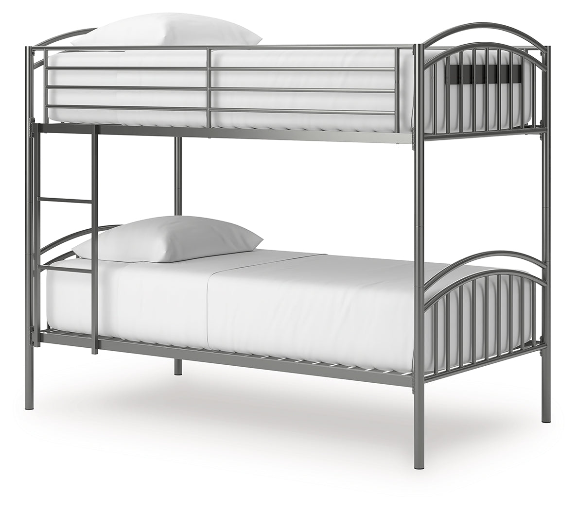Lanceburg Twin over Twin Bunk Bed with Ladder