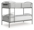 Lanceburg Twin over Twin Bunk Bed and 2 Mattresses
