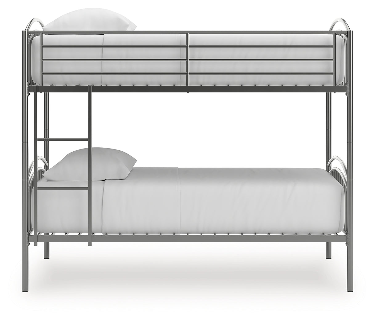Lanceburg Twin over Twin Bunk Bed with Ladder