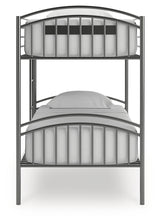 Lanceburg Twin over Twin Bunk Bed and 2 Mattresses