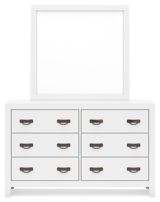 Binterglen Dresser and Mirror