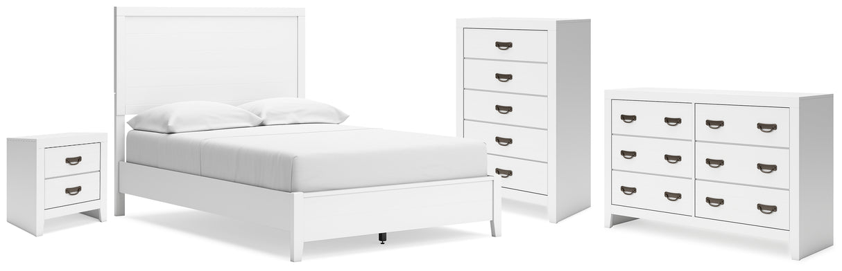 Binterglen Full Panel Bed, Dresser, Chest and Nightstand
