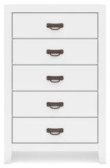 Binterglen Full Panel Bed, Dresser, Chest and Nightstand