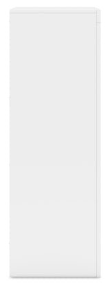 Binterglen 5-Piece Queen Panel Bed with Mirrored Dresser and Chest (Queen Panel Headboard/Footboard and Slats, Queen/King Panel Rails, Dresser, Bedroom Mirror, Chest of Drawers)