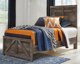 Wynnlow Twin Crossbuck Panel Bed (Variation Bed Size: Twin)