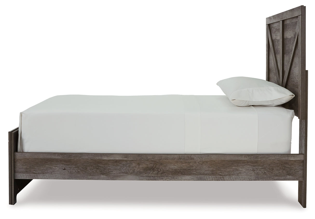 Wynnlow Twin Crossbuck Panel Bed (Variation Bed Size: Twin)