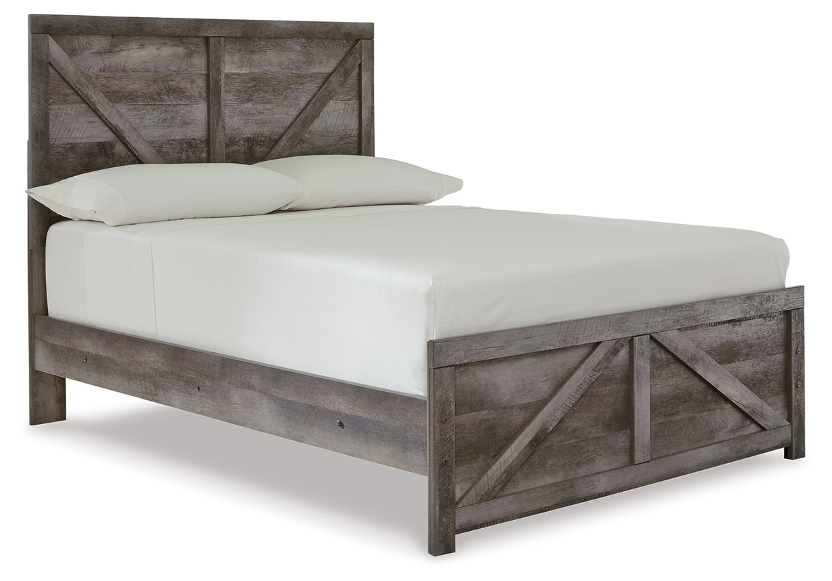 Wynnlow Full Crossbuck Panel Bed (Variation Bed Size: Full)