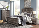 Wynnlow Queen Crossbuck Panel Bed (Bed Size: Queen)