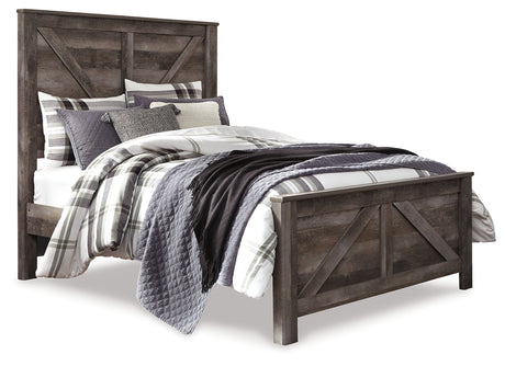 Wynnlow Queen Crossbuck Panel Bed (Bed Size: Queen)