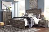 Wynnlow Queen Crossbuck Panel Bed (Bed Size: King)