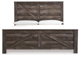 Wynnlow Queen Crossbuck Panel Bed (Bed Size: King)