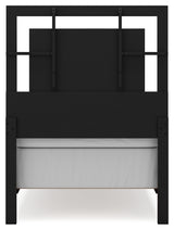 Covetown 6-Piece Twin Panel Bed with Mirrored Dresser and 2 Nightstands (Twin Panel Headboard/Footboard and Slats, Twin/Full Bed Rails, Dresser, Bedroom Mirror, Nightstand, Nightstand)