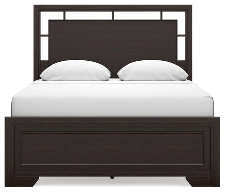 Covetown Queen Panel Bed and Nightstand