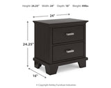 Covetown 4-Piece Twin Panel Bed with Dresser and Nightstand (Twin Panel Headboard/Footboard and Slats, Twin/Full Bed Rails, Dresser, Nightstand)