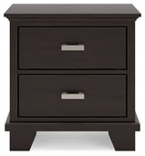Covetown Queen Panel Bed and Nightstand