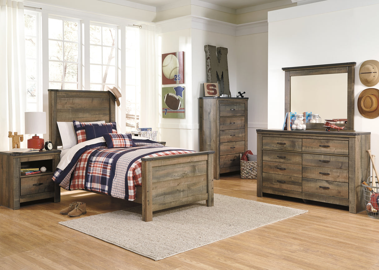 Trinell Twin Panel Bed