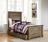 Trinell Twin Panel Bed with 1 Large Storage Drawer (Bed Size: Twin)