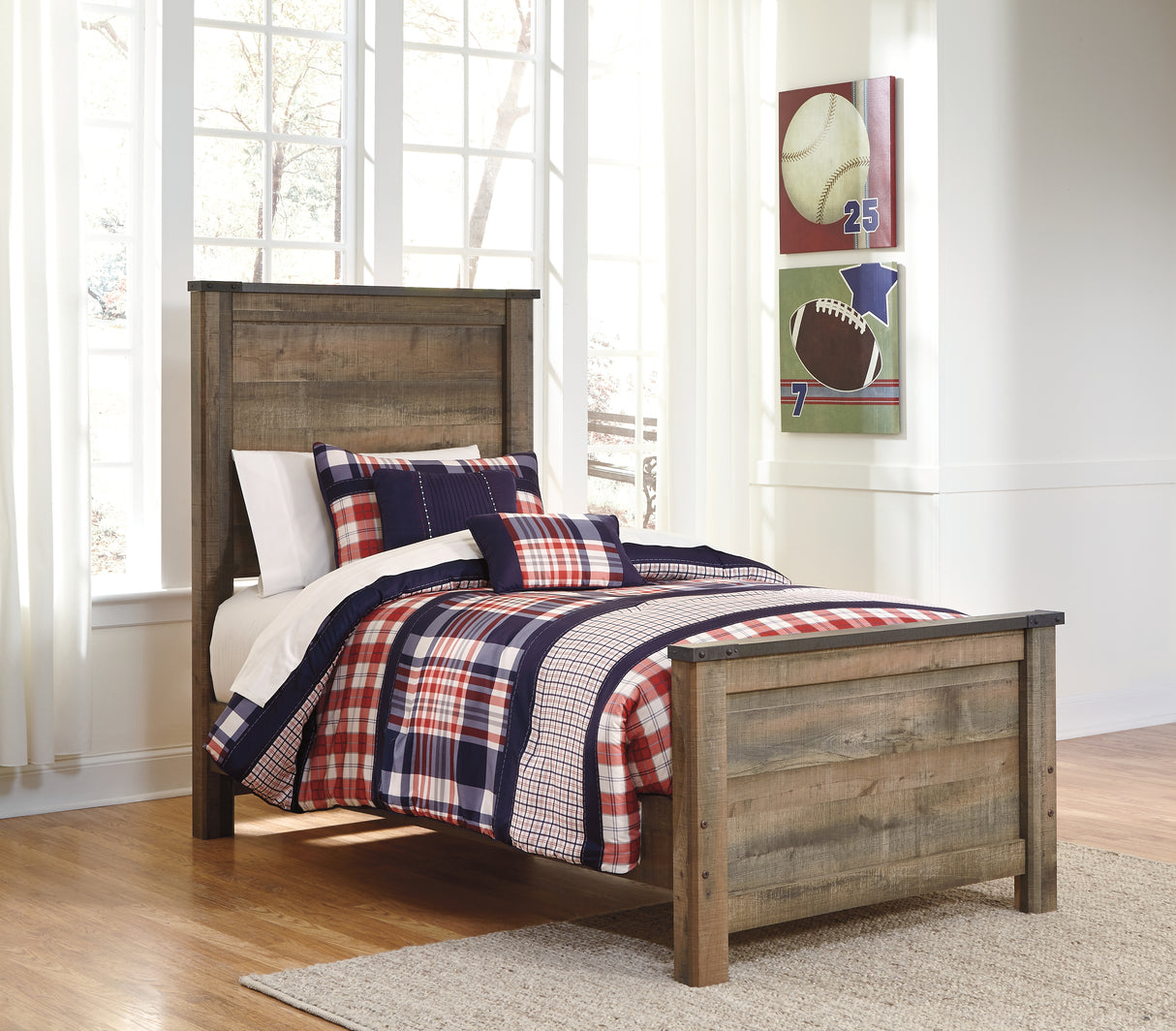 Trinell Twin Panel Bed