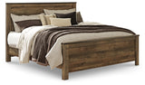 Trinell King Panel Bed and Nightstand (Bed Size: King)