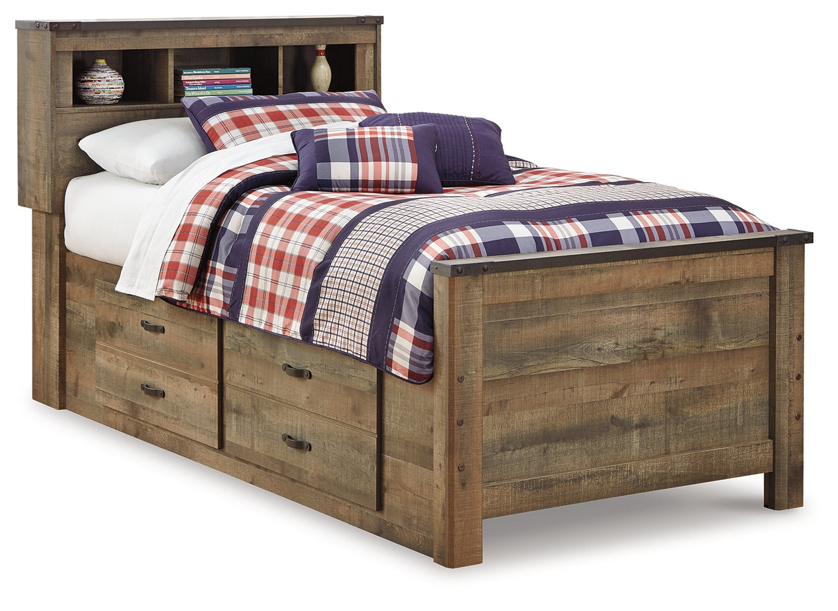 Trinell Twin Storage Bed, Chest and Nightstand