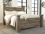 Trinell Queen Poster Bed (Bed Size: King)