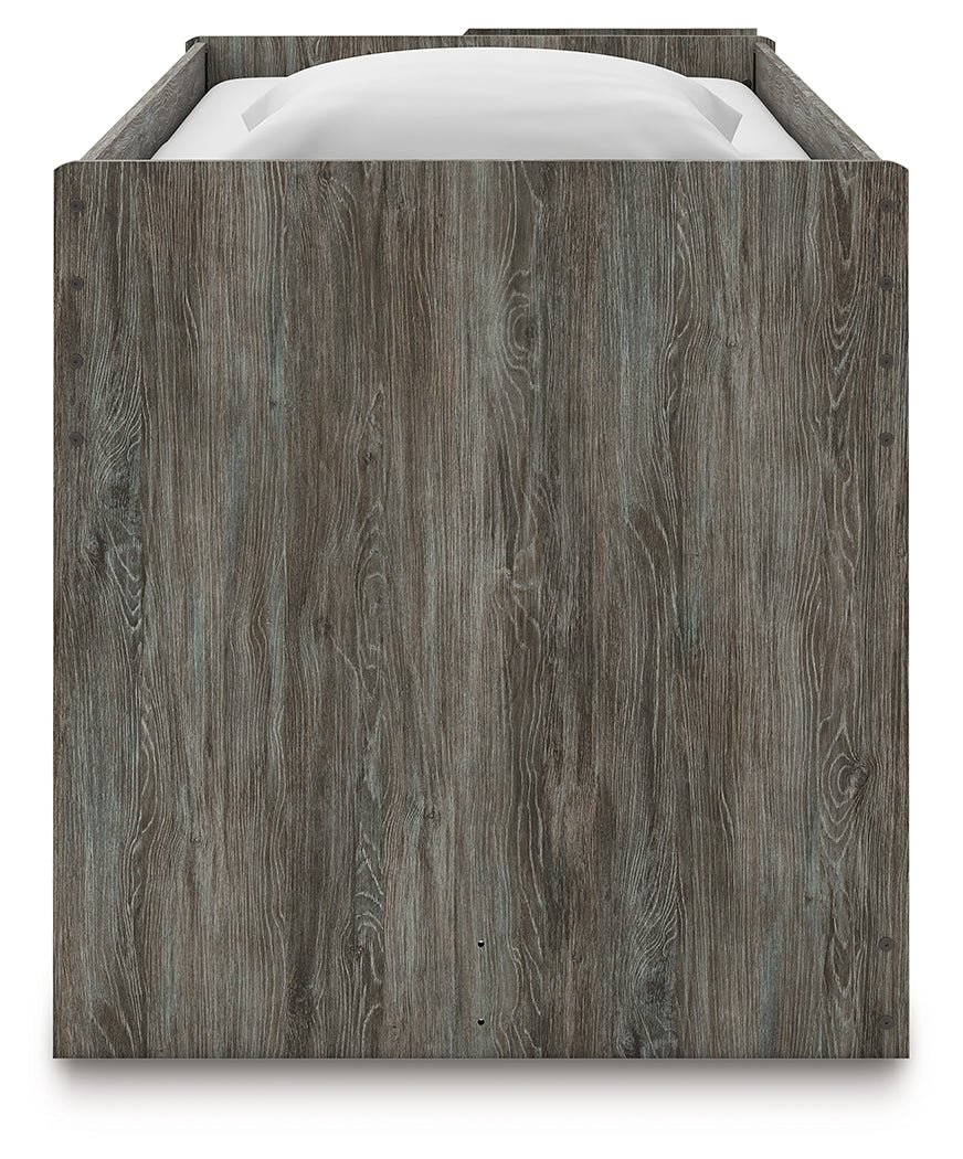 Frandern Twin Loft Bed with Drawer Storage (Bed Size: Twin)