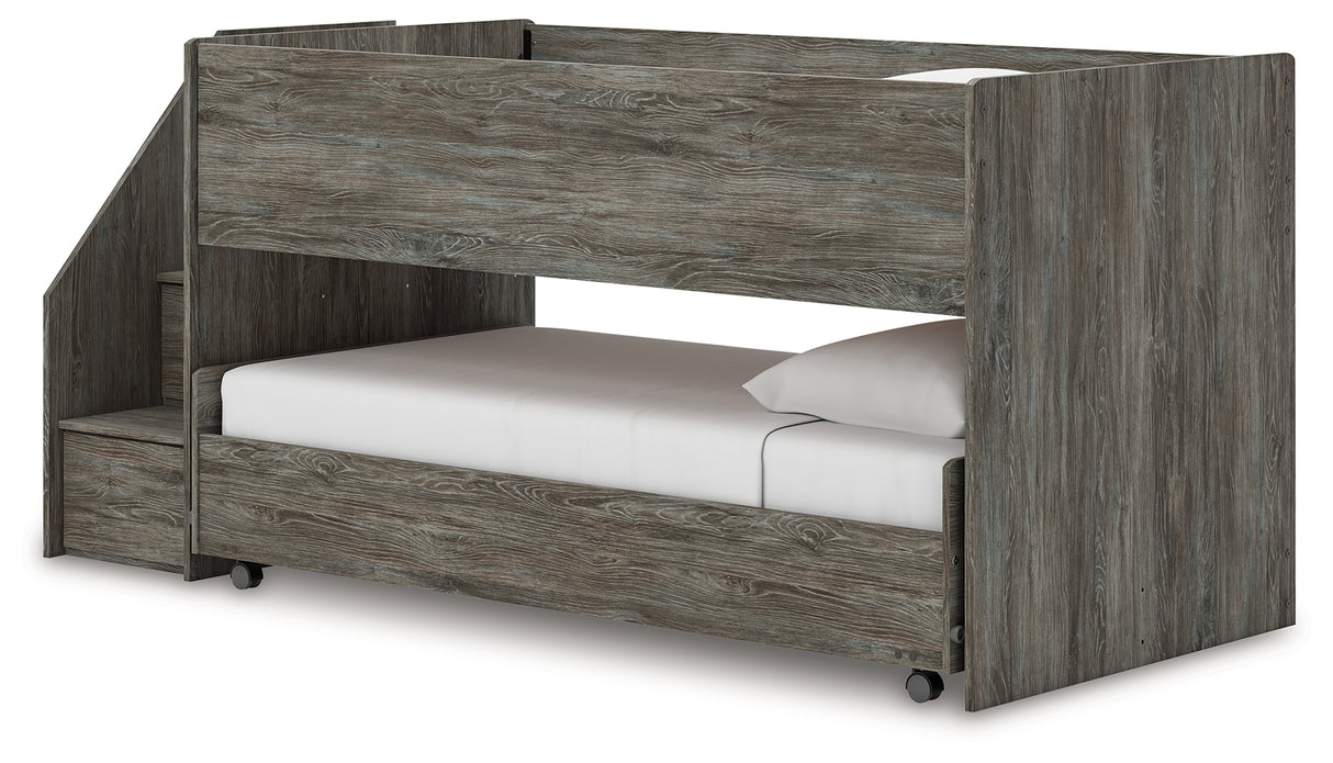 Frandern Twin over Twin Loft Bed (Bed Size: Twin Over Twin)