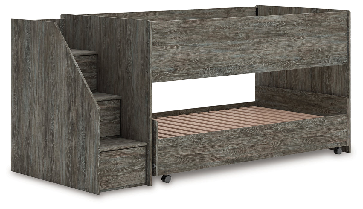 Frandern Twin over Twin Loft Bed (Bed Size: Twin Over Twin)