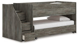 Frandern Twin over Twin Loft Bed (Bed Size: Twin Over Twin)
