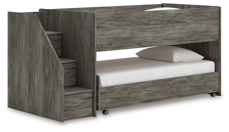 Frandern Twin over Twin Loft Bed (Bed Size: Twin Over Twin)