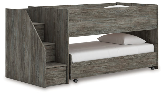 Frandern Twin over Twin Loft Bed (Bed Size: Twin Over Twin)