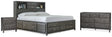 Caitbrook King Storage Bed, Dresser and Nightstand (Bed Size: King)