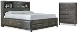 Caitbrook Queen Storage Bed and Chest (Bed Size: Queen)