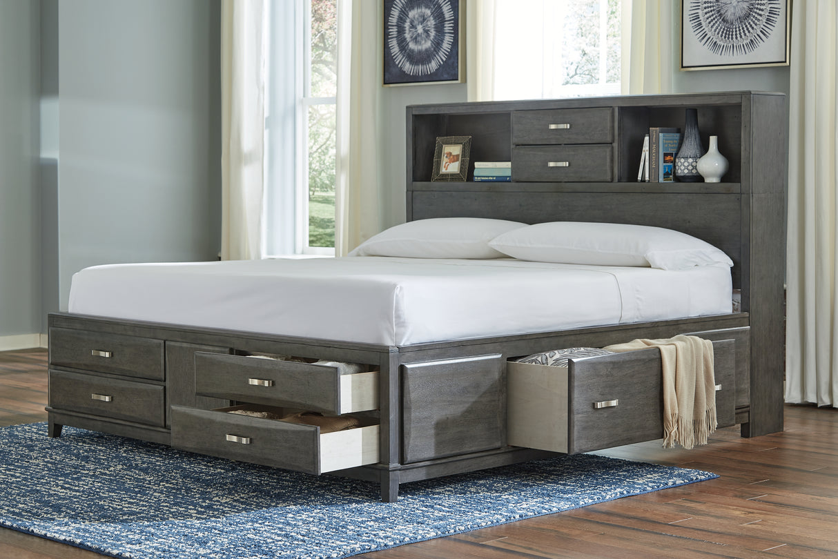 Caitbrook Queen Storage Bed, Dresser and Chest (Bed Size: Queen)