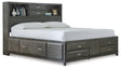 Caitbrook Queen Storage Bed with 8 Drawers (Bed Size: California King)