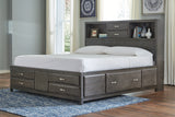 Caitbrook King Storage Bed with 8 Drawers (Variation Bed Size: King)