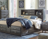 Caitbrook King Storage Bed, Chest and 2 Nightstands