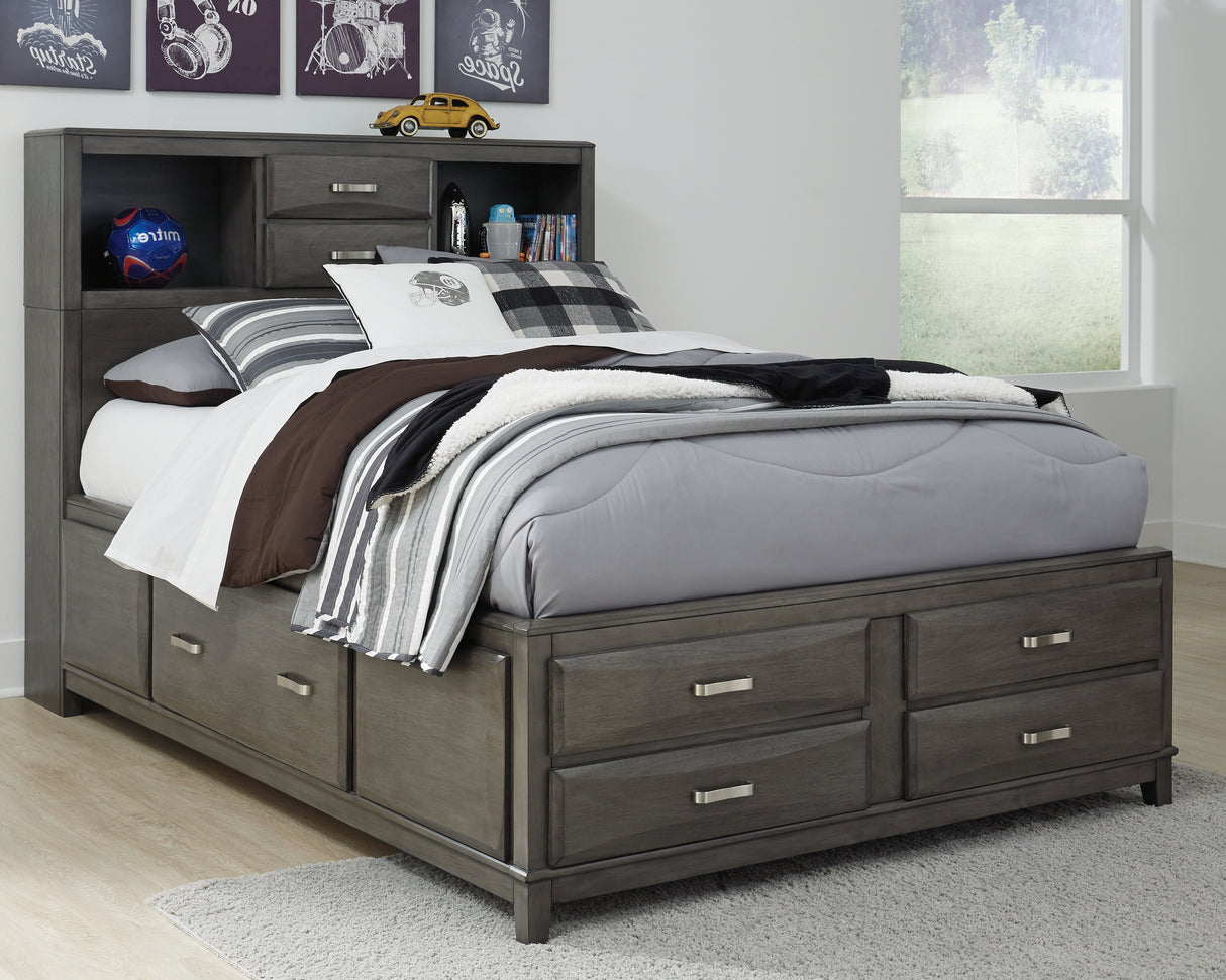 Caitbrook Full Storage Bed with 7 Drawers (Variation Bed Size: Full)