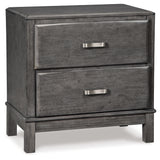 Caitbrook King Storage Bed, Dresser, Mirror and 2 Nightstands