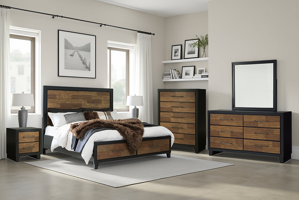 Kraeburn Queen Panel Storage Bed (Bed Size: Queen)