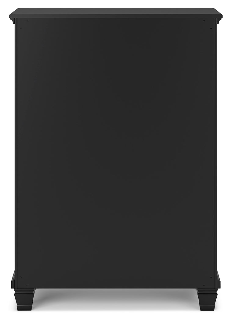 Lanolee Full Panel Bed and Chest (Bed Size: Full)