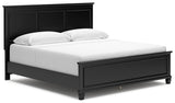 Lanolee King Panel Bed, Dresser and Mirror (Bed Size: King)